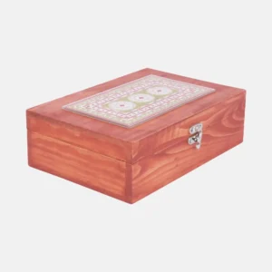 Art Circle Wooden Jewellery Box