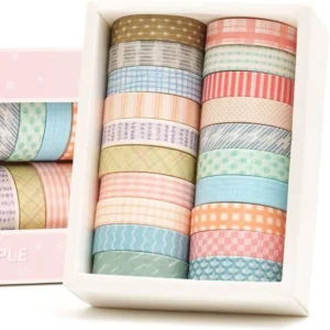 Songdao Washe Tape 7mm X 2M 20 Rolls (Designs 4/5/6)