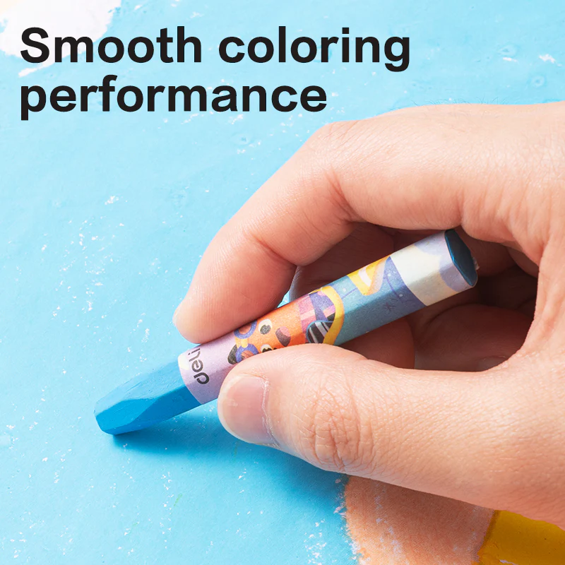 Color wow Oil Pastel-24 | Smooth | Non-Toxic | Smudge free | 24-colors - Image 3