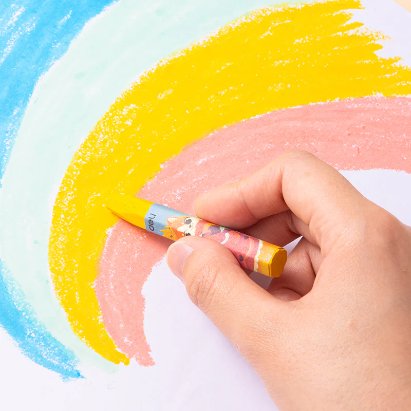 Color wow Oil Pastel-24 | Smooth | Non-Toxic | Smudge free | 24-colors - Image 6