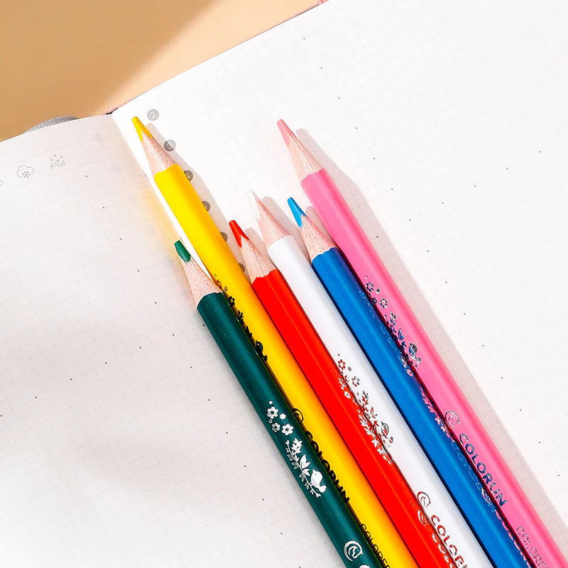 Colorun Colored Pencil-Full-24 | High Quality | Vibrant | Safe | 24 colors - Image 6