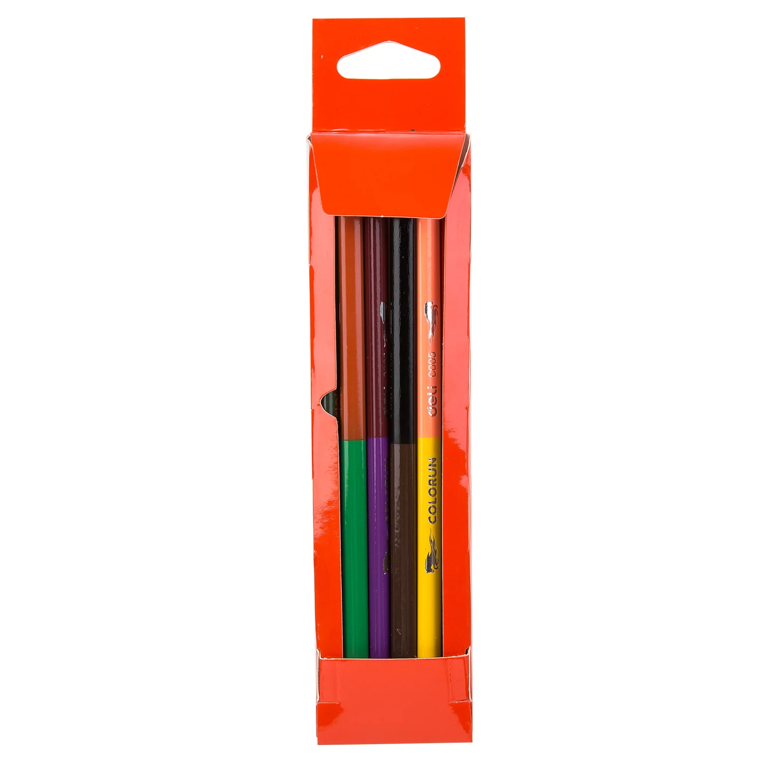 Colorun Dual Colored Pencil-6 | Double sided design | Non-toxic | Vibrant | 6 pencils 12 colors - Image 2