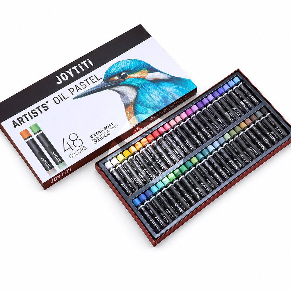 Joy Titi Artist's Oil Pastel Color Box – 48 Shades